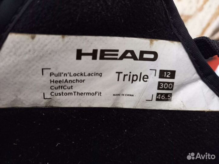 Сноубордические ботинки Head р.45