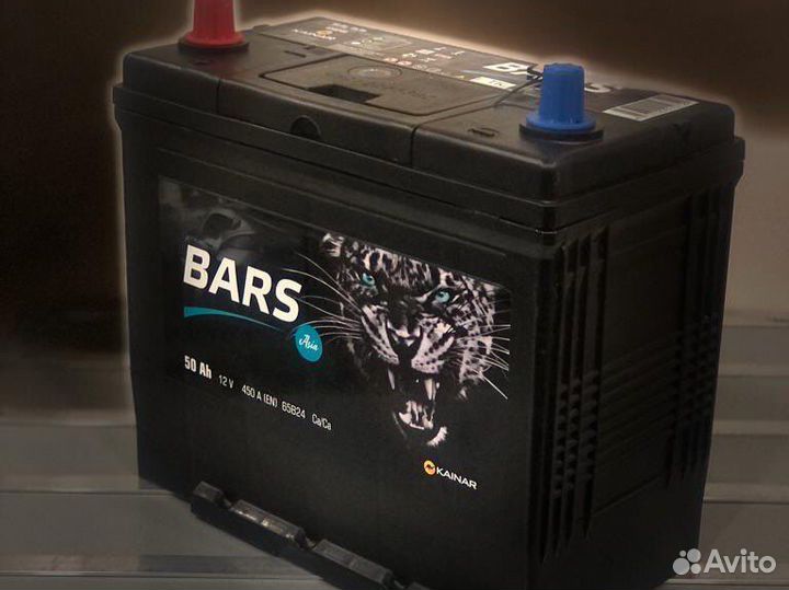 Аккумулятор Bars asia 50 Ah (прям.пол)