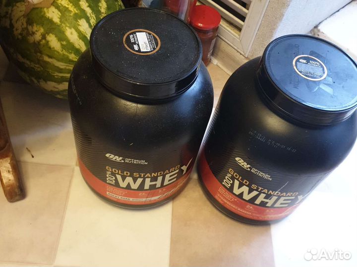 2 пустые банки ON