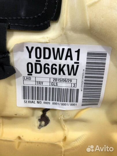 Комплект сидений Hyundai Elantra 6 AD 2016