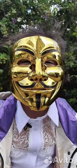 Новая масксрадная маска Гай Фокс