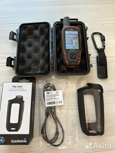 Garmin Gpsmap 64s состояние нового с кейсом