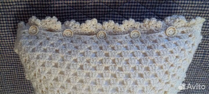 Вязаные подушки