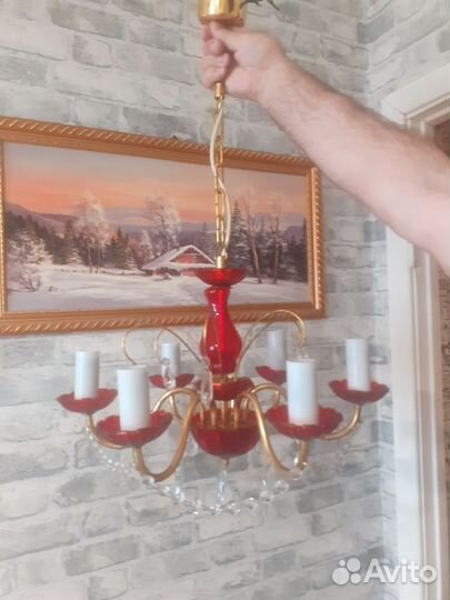 Люстра СССР