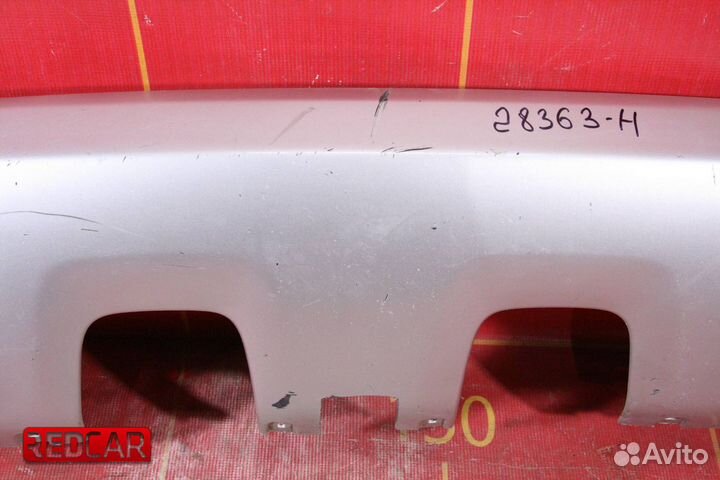 Накладка бампера зад низ Renault Duster 2015