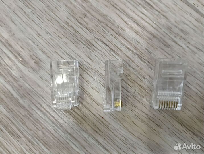 Коннектор RJ-45 кат.5 (упаковка 100 шт)