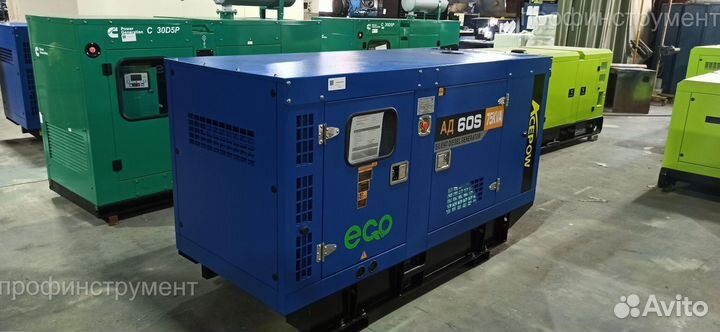 Дизельный генератор Ecopower ад60-Т400