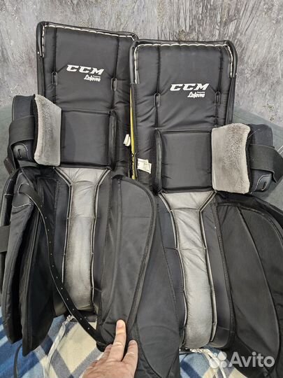 Вратарские щитки ccm flex3 pro 34+2