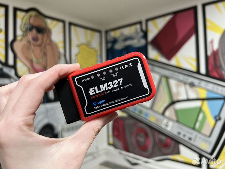 Диагностический автосканер WiFi elm327 obd2