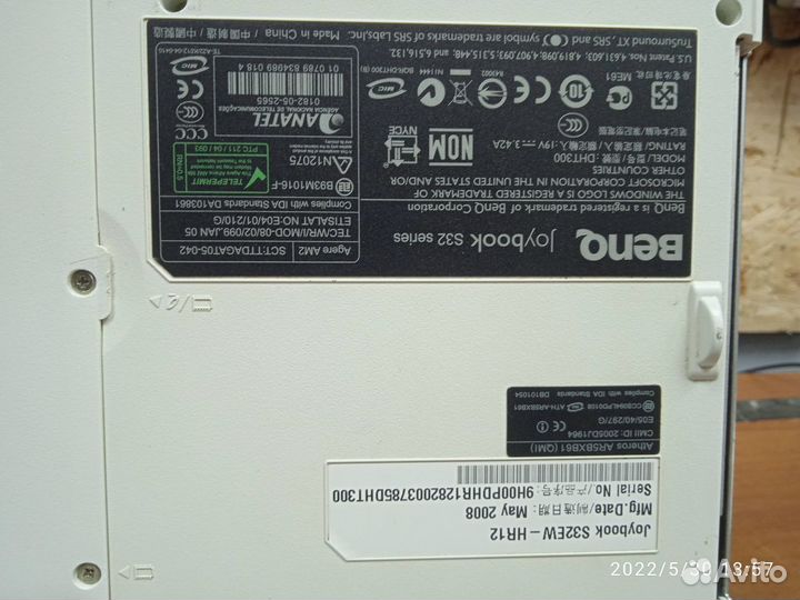 Ноутбук benq JoyBook S32EW-HR12