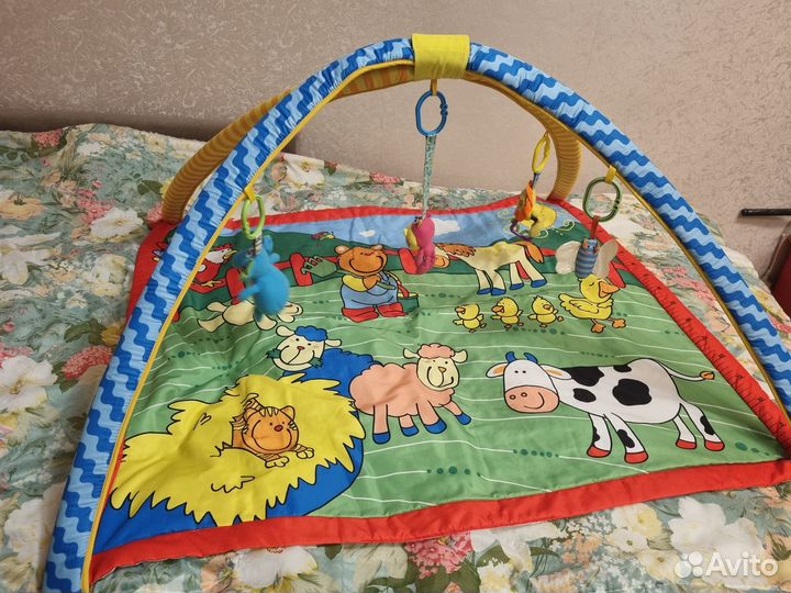 Развивающий детский игровой коврик Edu-petit