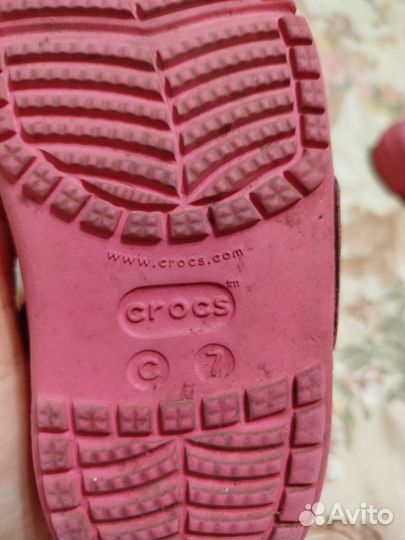 Crocs сабо С 7