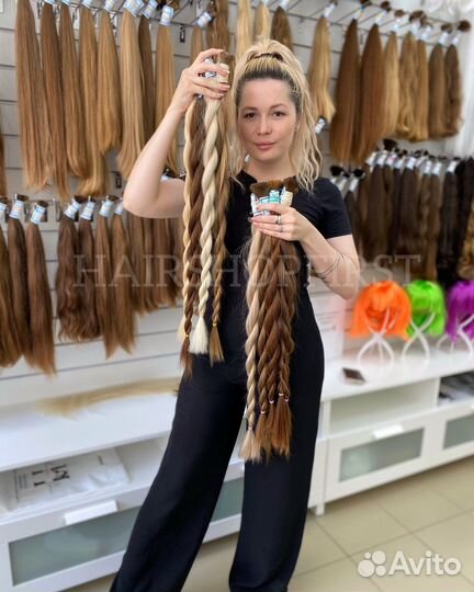 Детские, натуральные, славянские волосы