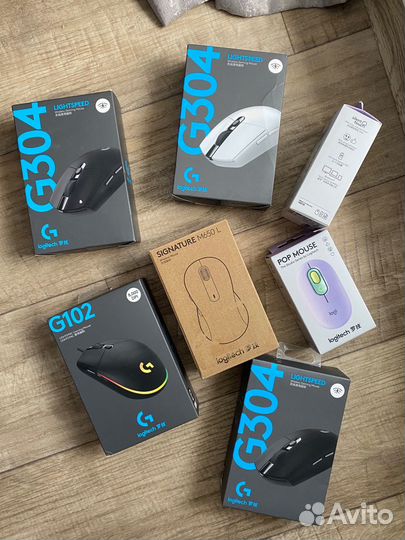 Игровые компьютерные мышки / мыши / мышь Logitech