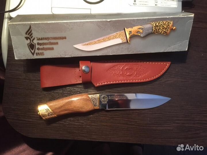 Новый разделочный нож акула рш (г.Златоуст)