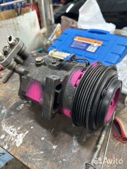 Компрессор кондиционера chevrolet cruze 1.8 z18xer