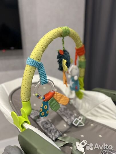 Дуга с игрушками happy baby