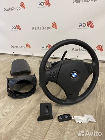 Руль BMW E90 оригинал 2010 год