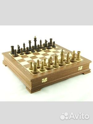 Шахматы Стаунтон Ларец 45*45