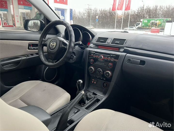 Mazda 3 1.6 МТ, 2008, 198 000 км