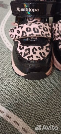 Демисезонные ботинки на девочку 23 р-р 15 см