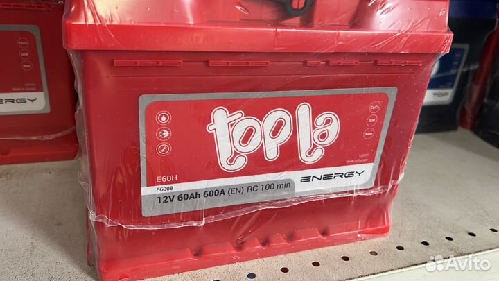 Аккумулятор 62 ah Topla Top