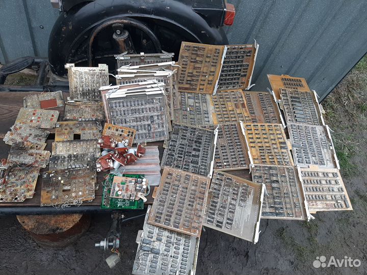 Радиодетали и платы СССР