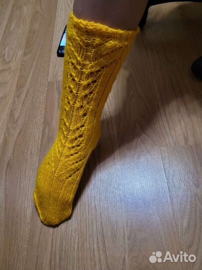 Носки вязаные ручной работы