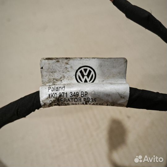 Провод генератора Skoda Octavia A5 2004-2013