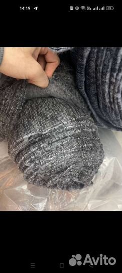 Ткань футер 3х нитка начес