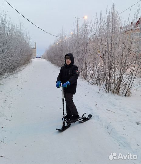 Самокат снегокат