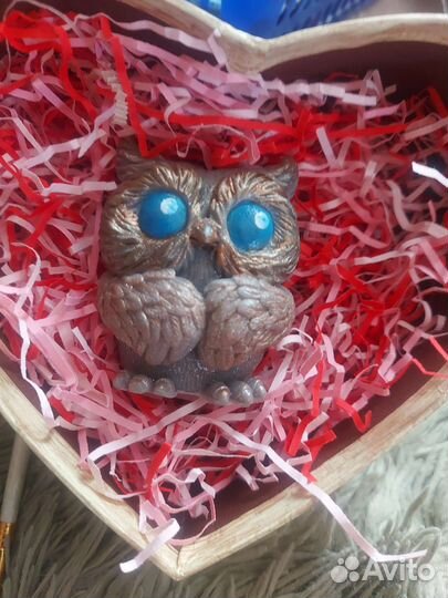 Мыло ручной работы - совёнок