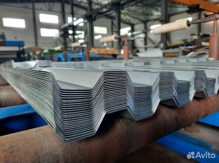 Профнастил оцинкованный окрашенный Н-57 0,7х750