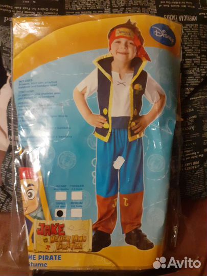 Новогодний костюм (из Испании, новый) на 3-4 года