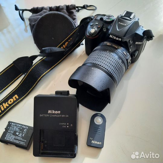 Фотоаппарат nikon d5300 + обьектив 18-105