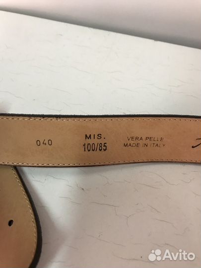 Ремень женский кожаный италия