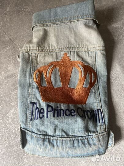 Жилетка джинсоаая для собак