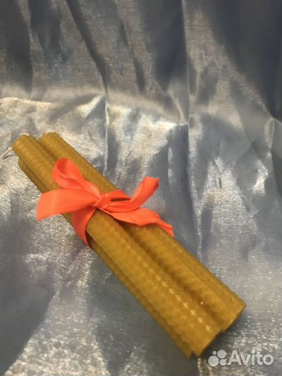 Свечи ручной работы из вощины