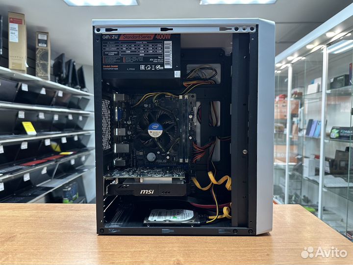 Игровой/core i3/RX 560 4gb/8 ram/ssd/гарантия