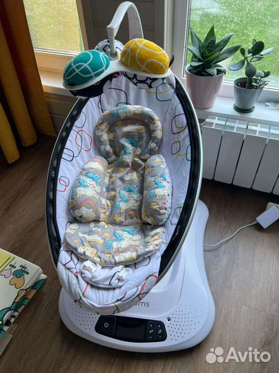 Электрокачели-шезлонг 4moms mamaRoo4 multi plush