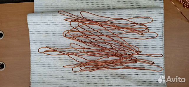 Медная проволока новая толстая.Диаметр 3.4 мм.ссср