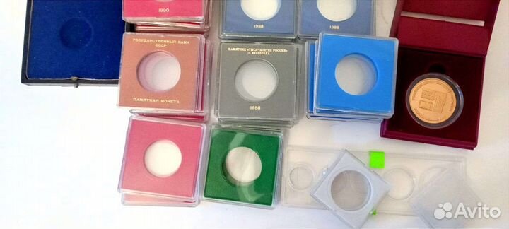 Капсулы Госбанк СССР для памятных монет