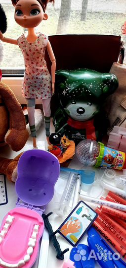 Пакет кукол и игрушек