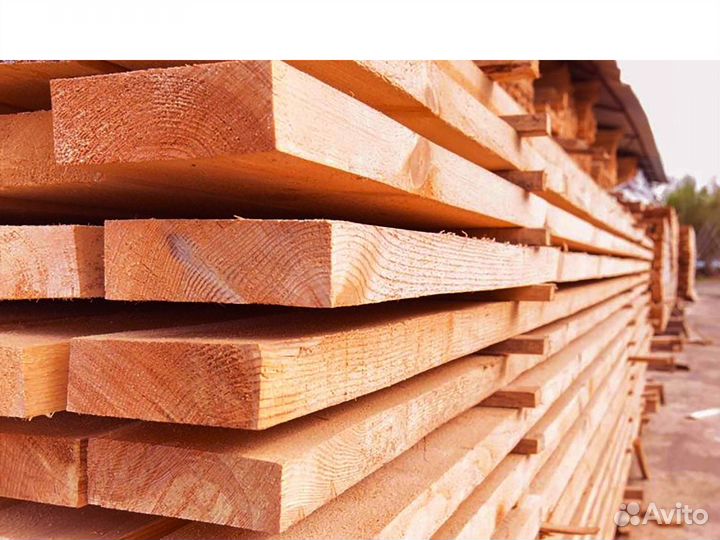 Доска обрезная оптом Гост 70мм