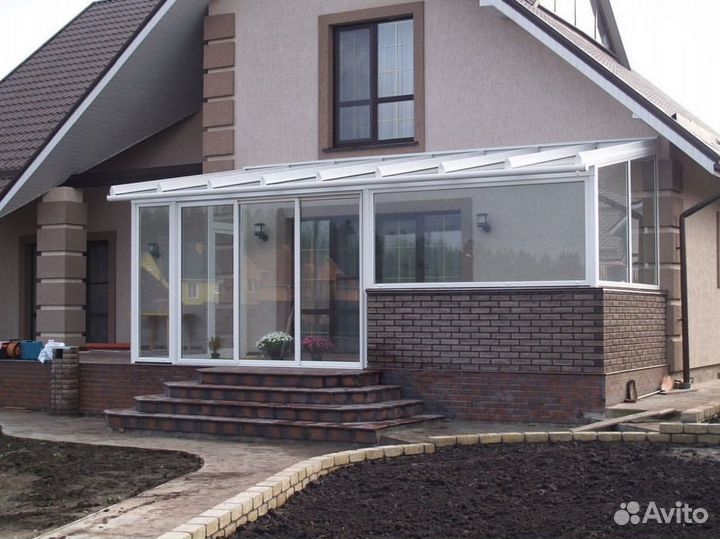 Пластиковые окна. остекление домов