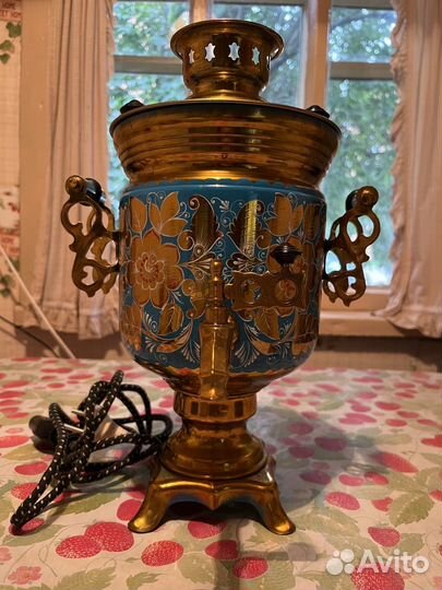 Самовар электрический хохлома