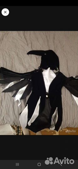 Карнавальный костюм ворон