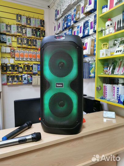 Колонка Hoco BS53 Manhattan outdoor с микрофоном