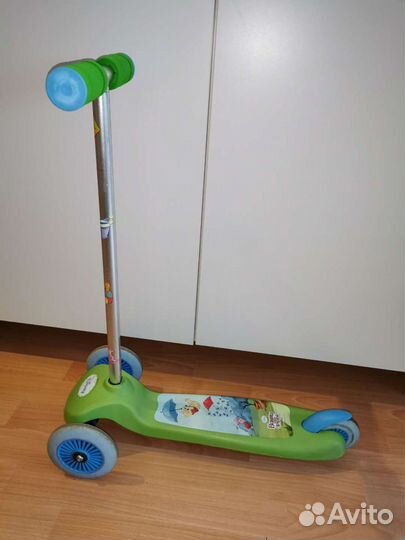 Самокат детский трехколесный б/у