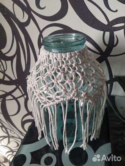 Ваза макраме